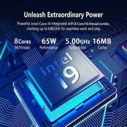 2026 NEW Windows 11 Laptop Intel Core I9-9900 15.6 Inch 16GB RAM 1TB SSD Office Laptops Fingerprint Unlock Notebook