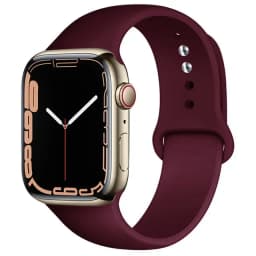 Silicone Sport Strap For iWatch Series11 10 9 8 7 6 5 SE Ultra3 Bracelet For Apple Watch 44mm 45mm 49mm 46mm 38/40/41/42 mm Band