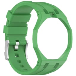 2 IN 1 PC Case+Silicone Strap For Swatch X AP Royal Pop Pocket Watch Changer To Wristwatch Integrated Modification Accessories