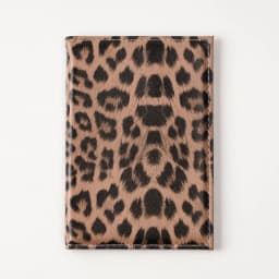Leopard Print Passport Protective Cover Travel Passport Holder Wallet Gift PU Leather Card Case Cover Unisex Storage Bag