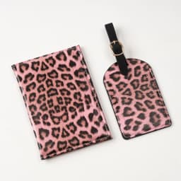 Leopard Print Passport Protective Cover Travel Passport Holder Wallet Gift PU Leather Card Case Cover Unisex Storage Bag