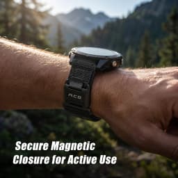 Compatible with Garmin Watch Band - 22mm/26mm Quick-Release Nylon Men's Strap, Suitable for Fenix 8/7/7X/6/5 Epix Gen2/Enduro3
