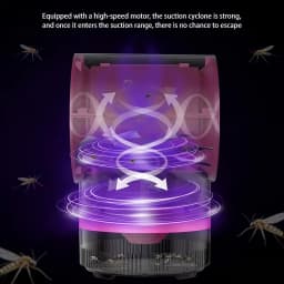 Lenovo Household Mosquito Killer Lamp USB Plug-in Portable Indoor Outdoor Quiet Anti Mosquito Device Electric Shock Zapper 2026