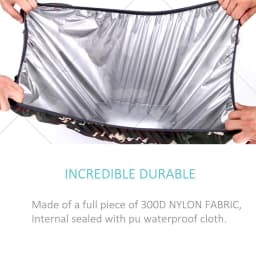 KoKossi 1PCS Double Buckle Reflective Rain Cover 20-60L Raincover Waterproof Backpack Rain Cover Outdoor Camping Cycling Hiking