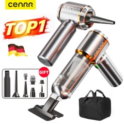 CENRR Portable Wireless Car Vacuum Cleaner Mini Powerful 998000PA Home Appliance Handheld Blower Vacuum Cleaner for Car Cleaner