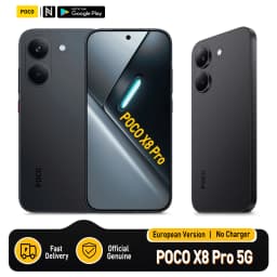 POCO X8 Pro 5G European Version 256GB/512GB 6.59" AMOLED 1.5K 120Hz 6210mAh 50MP OIS IP68 NFC Dimensity 8500-Ultra No Charger