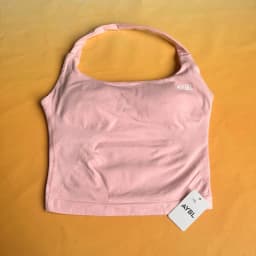 Brand Halter-Neck Top & Sports Bra Set, Ruched Butt-Lifting Fitness Shorts, Athletic Shorts, and Stretchy Fitness Leggings
