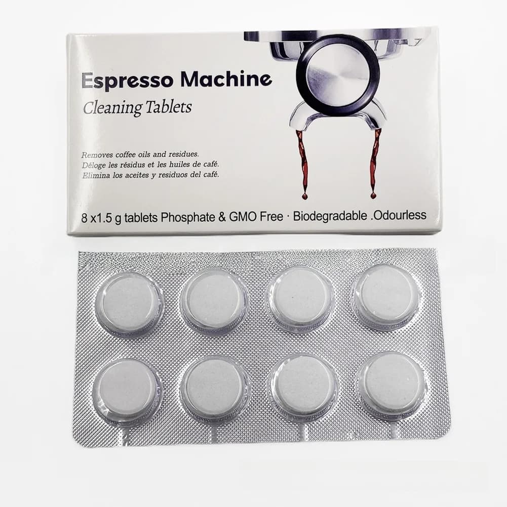 8PCS Cleaning Tablet For Breville Coffee Machine Clean Tablet Descaling Tablet Espresso Machines Water Tank Cleaning Accessorie