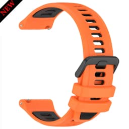 20/22mm Official Strap For Garmin Forerunner 55 245 165 255 265 745 70 170 Music Vivoactive 6 5 Venu Silicone Bands Replacement