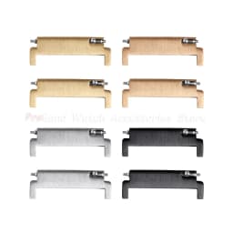 Watch Band Adapters 18mm To 22/22mm , 20mm 22mm To 18/20/22mm Quick Release Pins Lug Connectors Strap Spring Bars Accessories