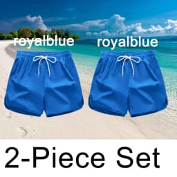 Men's Swim Trunks Swim Shorts Quick Dry Board Shorts Bathing Suit for Swimming Surfing Beach Water Sports Summer 14 Colors S~3XL