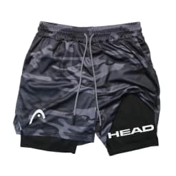Berserker Anime Running Shorts Men's, Gym Training, Quick Drying, Training, Running, Double Layer, 2 in 1, Summer, New, 2025