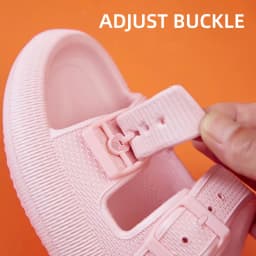 Buckle Thick Platform Cloud Slippers Women Fashion Soft Sole Pillow Slides Sandals Woman 2023 Summer Non Slip Beach Flip Flops