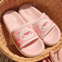 Thick Sole Women Slippers Personality Animals Design Slides Bathroom Beach Indoor Sandals Summer Couple Shoes