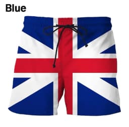 Germany USA UK Flag Beach Shorts Men 3D Printing Board Shorts Swimsuit homme 2024 Summer New Hawaii Swim Trunks Cool Ice Shorts