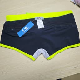 2026Foreign trade cross-border men's new three-dimensional rainbow boxer swimming trunks with cup swimming boxers men's UXH247-1