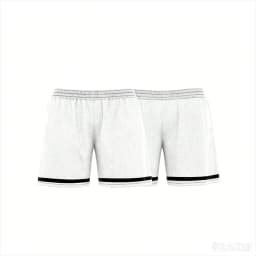 This Is A Customized Number White Beach Shorts Summer Fashion Breathable Short Pants