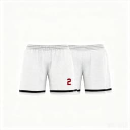 This Is A Customized Number White Beach Shorts Summer Fashion Breathable Short Pants
