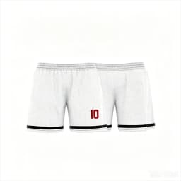 This Is A Customized Number White Beach Shorts Summer Fashion Breathable Short Pants