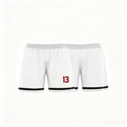 This Is A Customized Number White Beach Shorts Summer Fashion Breathable Short Pants