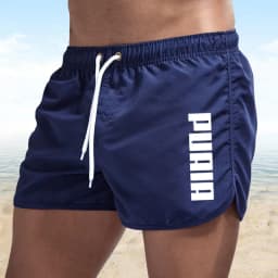 New Summer Hot Swimmers, Gym Running Shorts, Men's Beach Wear, Luxury Beach Shorts, Quick Drying