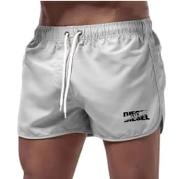 Men's Summer Casual Board Shorts Breathable Quick-Dry Beach Wear Comfortable Fit for Swimming Surfing Fitness and Outdoor