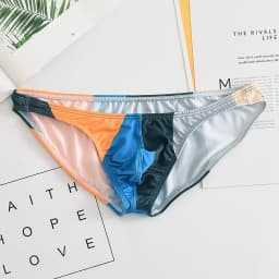2026 Seaside Fashion Colored Swimming Trunks Men's Beach 00103