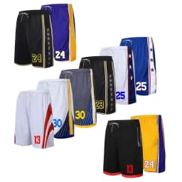2026 Men Fashionable Sports Basketball Shorts Training Multicolor Shorts Summer Boys Girls Sports Breatha