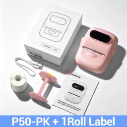 P50 Marklife 20-50mm Thermal Label Printer Protable Bluetooth Wireless Self-Adhesive Printer Tag Price Machine for Office School