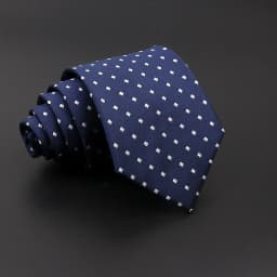 Classic Dots Neck Ties For Men Casual Suits Necktiie Gravatas Red Blue Mens 8cm Neckties For Business Wedding shirt Dress Tie