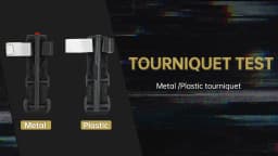 Metal Tourniquet, 3 X 95CM, Metal Turnstile, Rhino Rescue Tactical Combat Rotating Medical Emergency Strap, Trauma IFAK Gear