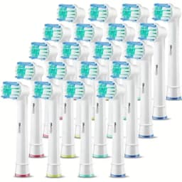 4/12/16/20 Replacement Brush Heads for Electric Toothbrushes, Suitable for Oral-B Braun Professional - Soft Hair Dental Care