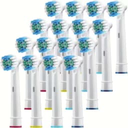 4/12/16/20 Replacement Brush Heads for Electric Toothbrushes, Suitable for Oral-B Braun Professional - Soft Hair Dental Care