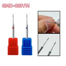 1/2Pcs Diamond Manicure Nail Drill Set Professional Manicure Pedicure Tools for Gel Polishing Removal and Dead Skin Exfoliat Bit