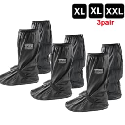 Reusable Motorcycle Scooter Dirt Bike Rain Shoes Cover Non-Slip Boot Covers Unisex Bicycle Shoes Protectors For Rainy Snowy Day