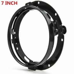 7 Inch Led Auto Headlight Motorcycle LED Headlight DRL Angel Eyes for Harley Honda Yamaha Jeep Lada Niva Urban Car H4 Headlamp