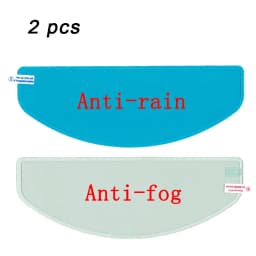 Universal Motorcycle Helmet Rainproof Film Safety Driving Durable Nano Coating Sticker Anti-Fog Film Moto Helmets Accessories