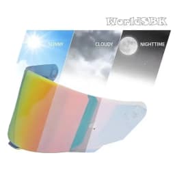 Visor For KYT TT Course Motorcycle Full Face Helmet Sun Visor
