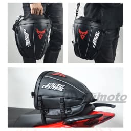 Waterproof Motorcycle Tail Bag Sport Luggage Reflective Saddle Riding Rear Bag Motorcycle Motorbike Scooter Side Back Seat Bag