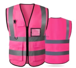High Visibility Security Working Reflective Vest Personalized Construction Traffic Outdoor Cycling Wear