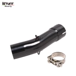 Motorcycle Exhaust Modified 51mm Muffler Moto Escape Moto Connecting Middle Link Pipe Slip On For SUZUKI SV650 SV 650 2003-2015