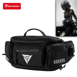 Motowolf Waterproof Motorcycle Waist Bag Multifunctional Outdoor Motocross Cycling Pack Anti-Splash Premium Oxford Cloth