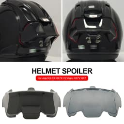 Motorcycle Rear Helmet Spoiler Rear Trim Helmet Spoiler Motorcycle Helmet Accessories For Arai RX-7X RX7X VZ-Ram RX7V RX7