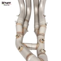 For BMW S1000RR 2019 - 2025 S1000R 2021 - 2025 Motocycle Exhaust System Front Link Pipe Connect Original Muffler Escape Moto