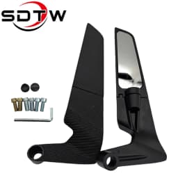 For MT03 MT07 MT25 MT09/ MT09 MT10 SP ABS Motorcycle Rearview Mirror Adjustable Rotating Side View Mirrors for DUKE 790 890 125