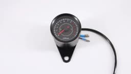12V Universal Motorcycle Tachometer LED Electronic Tach Gauge Motobike Accessory Machinery Electronic Tachometer 0-13000 RPM