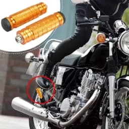 One Pair Motocycle Aluminum Rearset Footrests Foot Rest Foot Pegs Pedal for Yamaha Fit Modified Motorcycle Moto Acessorios