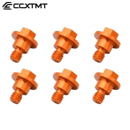 M6*12 Motocross Front Fork Guard Bolt Screw For Yamaha YZ65 YZ85 YZ125 YZ250 YZ250F YZ450F 2008-2022 For GasGas EX EC MC 125-300