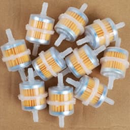 1-6pcs Car Gasoline Oil Filter Pipes Universal Inline Gas Fuel Filter for Small Engine Lawn Mower Motorcycle Accessories 6MM-8MM