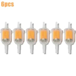 1-6pcs Car Gasoline Oil Filter Pipes Universal Inline Gas Fuel Filter for Small Engine Lawn Mower Motorcycle Accessories 6MM-8MM